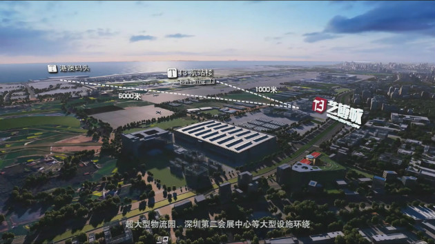 周邊超大物流園，深圳第二會展中心大學設施環境配套